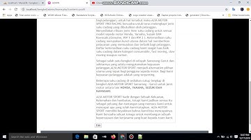 website company profile bengkel berbasis php dan mysql