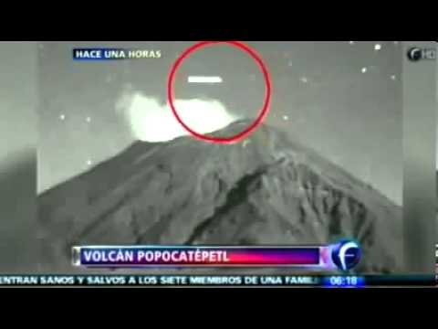 ovni mexique volcan