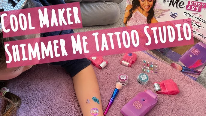 Shimmer Me Body Art - Coffret de tatouages éphémères - Cool Maker