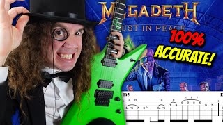 This Is How You REALLY Play The LUCRETIA Solo (Megadeth) Resimi