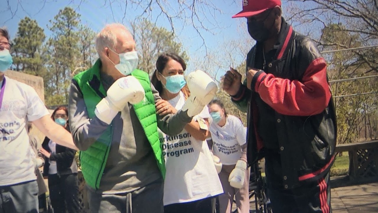 Former boxing champ Michael Spinx brings boxing therapy to battle Parkinson's