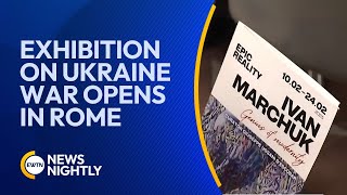 Exhibition on the War in Ukraine Opens in Rome in Collaboration with the Vatican | EWTN News Nightly
