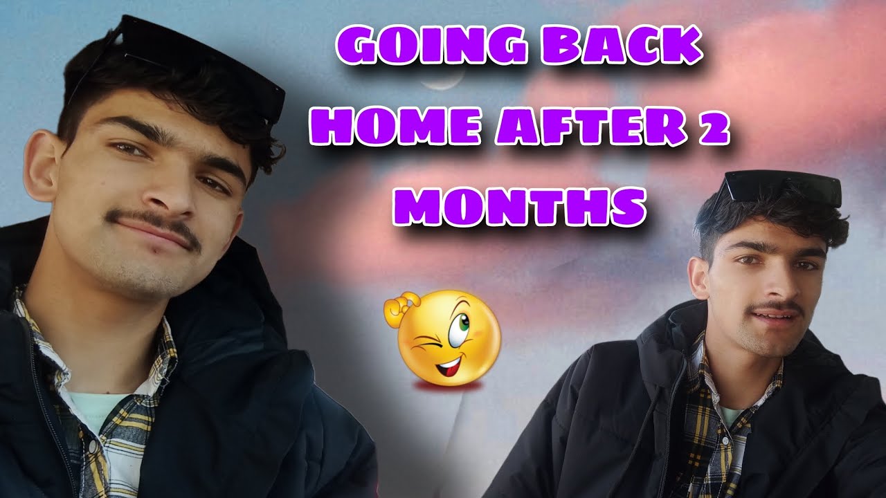 GOING BACK HOME AFTER 2 MONTHS!!🙋☺️ #village #travel #homevlog - YouTube