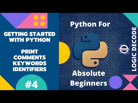 Getting Started With Python — Variables, print and input