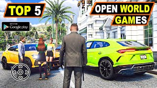 TOP 5 Best Open World Games For Android 2023 | Best open world games