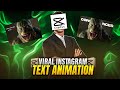 How To Create Viral Instagram Text Animation In CapCut PC | CapCut PC Tutorial | Usman Explains