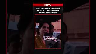 First Time Seeing Ruling Party MPs Protesting: Priyanka Gandhis Sharp Jibe On the NDA