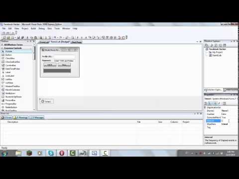 Visual Basic How to create annoying tool!