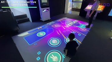 SAIO All-in-one Interactive Floor Sport Games, Mobile Interactive Floor Game - DIFWOD