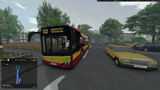 OpenOMSI | Ahlhiem V5 | 132 to Dussledorf Str | Solaris Urbino IV (EV) | No Commentary