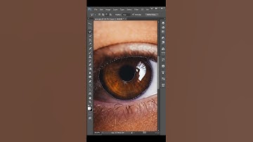 1-Minute Photoshop - How to Create Multi-Color Eyes | eye color change in Photoshop #shorts