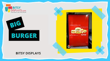 BIG BURGER | BITSY DISPLAYS 2021
