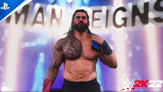 Roman Reigns Entrance | WWE 2K22