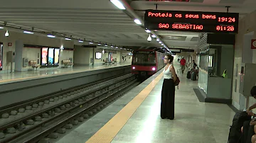 Lisbon Lisbone - Metro Station - Sao Sebastiao