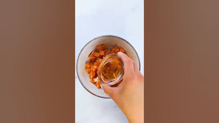 Vegan Salmon Tartare (tastes like the real thing!) #shorts