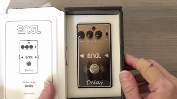 ThePedalGuy Unboxes the ENGL DM-60 Delay Pedal
