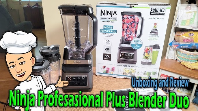 Ninja 3-in-1 Food Processor with Auto-IQ BN800UK