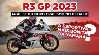 NOVA R3 GP - 2023 - CHEGOU A MOTO MAIS ESTILOSA DA YAMAHA, VEJA O QUE ENCONTREI NESSA MOTO!