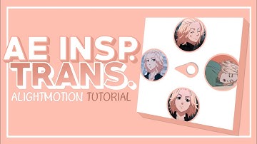 AE inspired Transition on Alightmotion tutorial | Candy style transition alightmotion