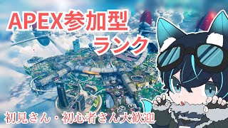 APEXランク参加型　配信落ちたあぁぁぁ！！　　【#新人vtuber】