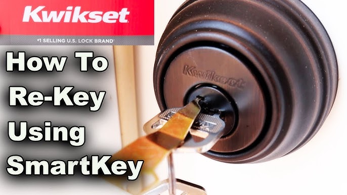 Kwikset SmartKey lock rekeying door positioning