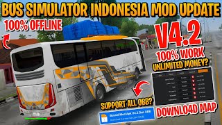 DOWNLOAD Bus Simulator Indonesia Mod Apk Unlimited Money Terbaru v4.2 New Update 2024🔥💯 screenshot 2