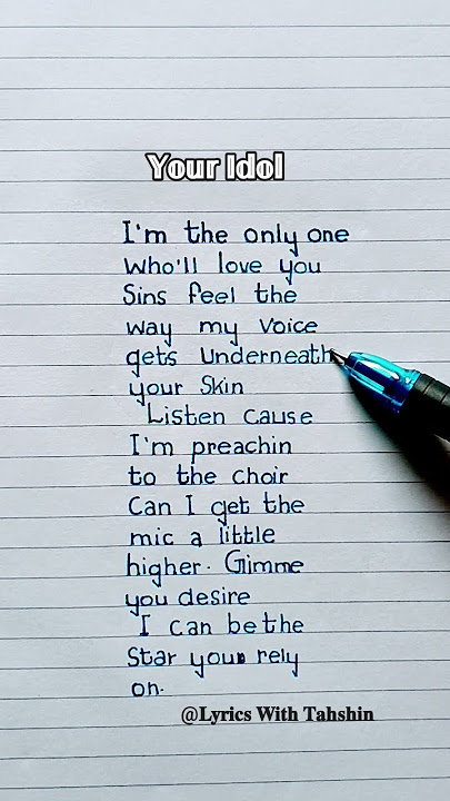 Saja Boys - Your Idol (Lyrics) KPop Demon Hunters