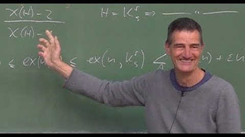 Graph Theory, Lecture 17: Extremal graph theory II: Dense graphs