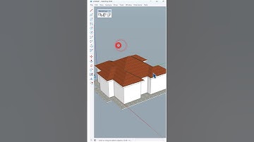 Designing a house with its roof using the SketchPlus plugin in SketchUp! #architecture #nicetowers