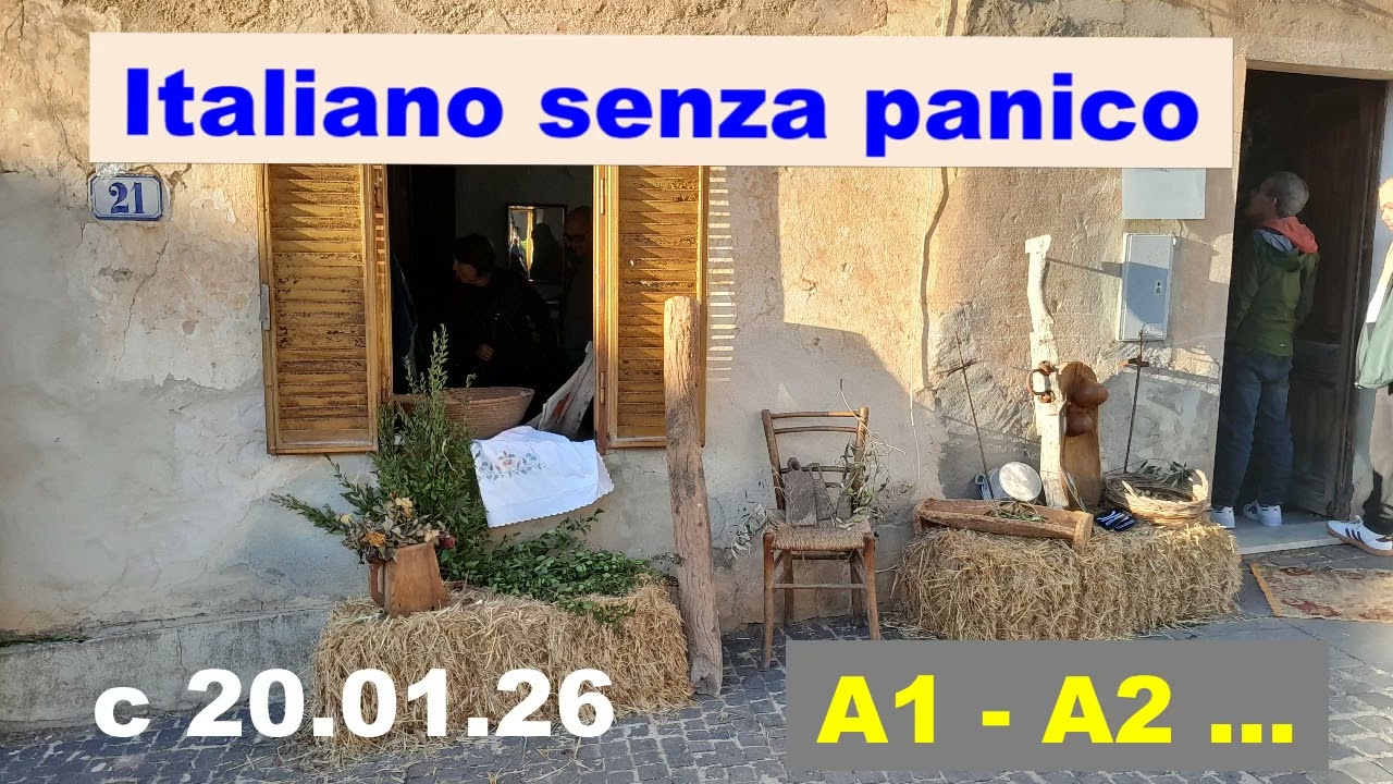 italiano senza panico