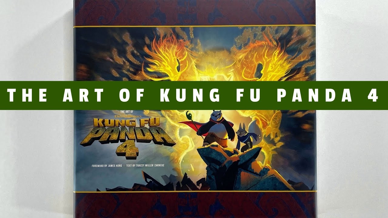 The Art of Kung Fu Panda 4 (flip through) Artbook - YouTube