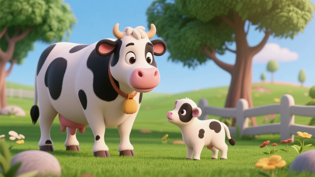 Mommy Cow Finds Her Calf! | Nursery Rhymes & Kids Songs