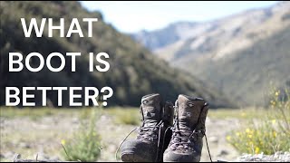 Are these the best hunting boots for NZ?  Lowa vs Crispi