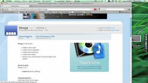 Dock Transparente [MAC]