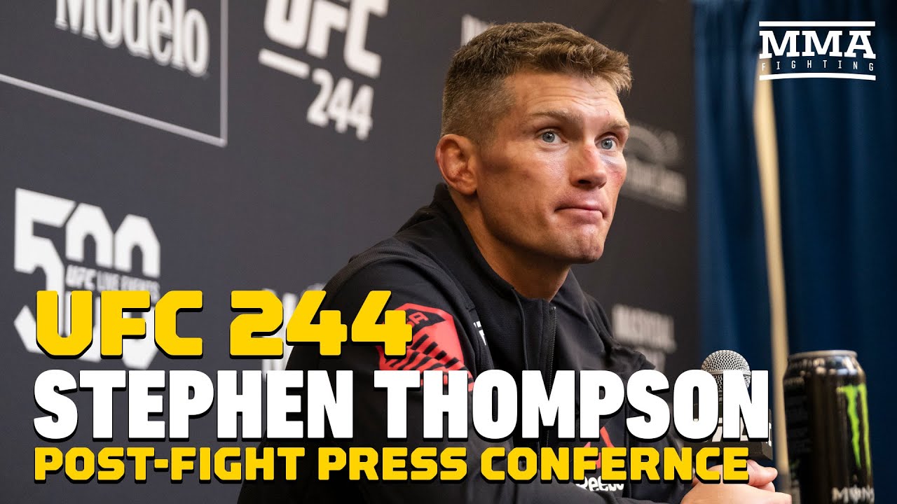UFC 244: Stephen Thompson Post-Fight Press Conference - MMA Fighting