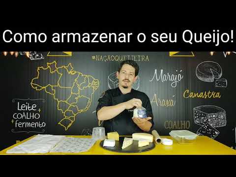 Vídeo: Como Armazenar Queijo