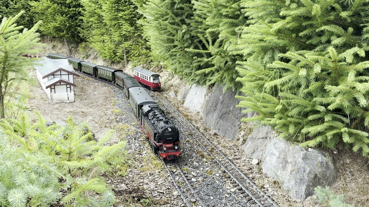 HSB Gartenbahnbetrieb im Sommer 2025