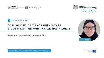 #CurrentTopicsHS Lecture 4/Edition 2: Open and Fair Science with a Case Study