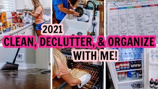 EXTREME CLEAN, DECLUTTER, & ORGANIZE WITH ME! | EXTREME CLEANING MOTIVATION | Amy Darley