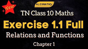 10th Maths exercise 1.1 Full Answers| Relations and Functions |