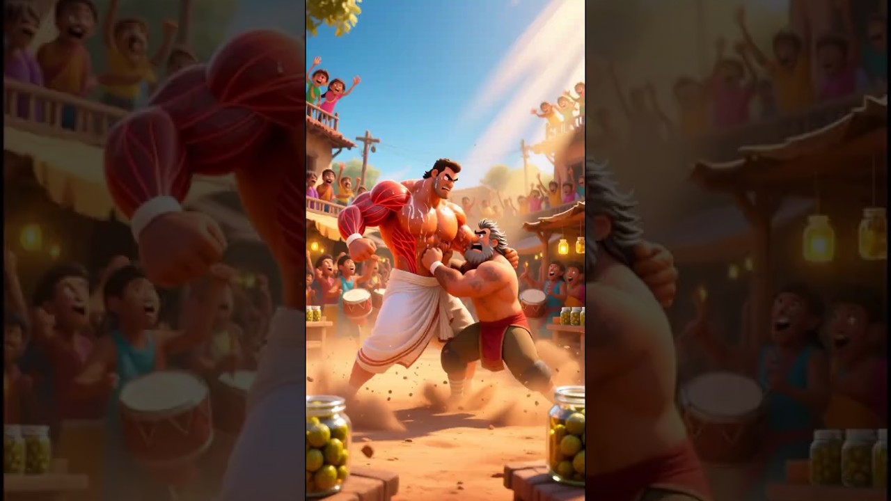 আচার বিক্রেতার কুস্তি জয় | “Bangla Funny Story”, 