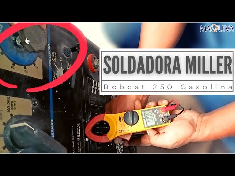 DETECTANDO FALLA EN SOLDADORA MILLER BOBCAT 250 DE GASOLINA - YouTube