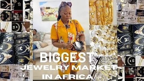MARKET VLOG:THE BIGGEST JEWELRY MARKET IN NIGERIA\EARRINGS\WRIST WATCH/WEDDING RINGS