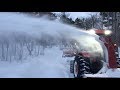 Snow Day! A Whole Lot of Tractor Snow Plowing and Snow Blowing
