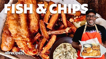 Hoe maak je knapperige fish & chips | Allrecipes