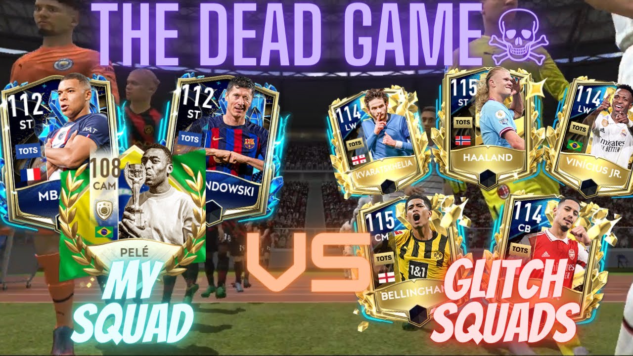 FIFA Mobile The DEAD GAME!! UTOTS Glitch Squad Vs My Squad🔥