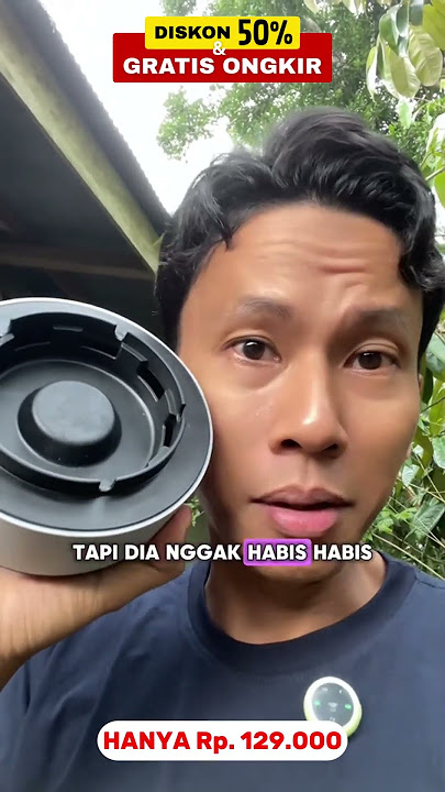 Rokok mati sendiri,Asap langsung tersedot!#asbak #asbakrokok #produkviral #shortsviral