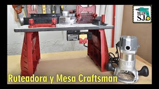una Ruteadora Craftsman 