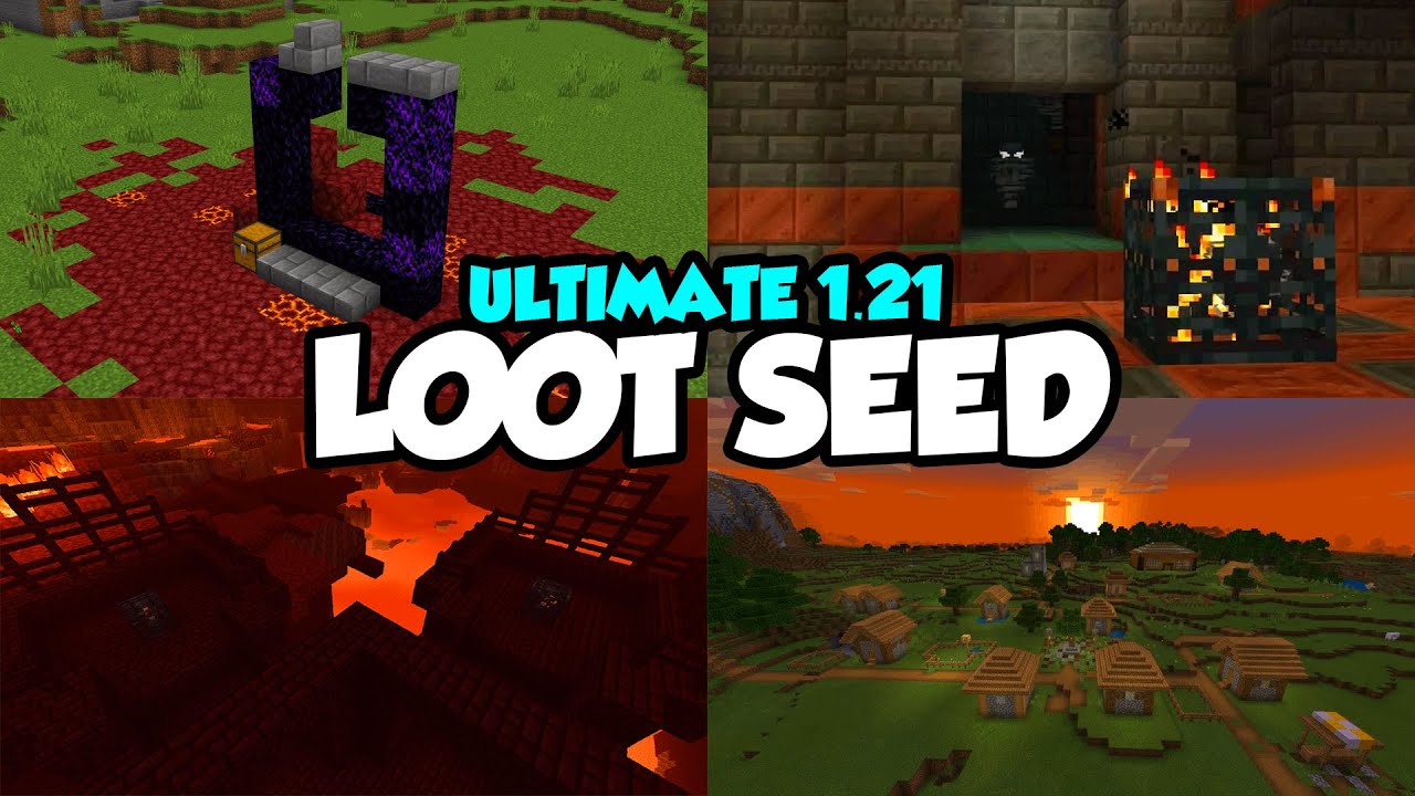  god seed minecraft 1 21 java edition minecraft seeds youtube