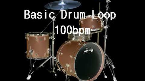 Basic Drum Loop 100bpm - 8th Note